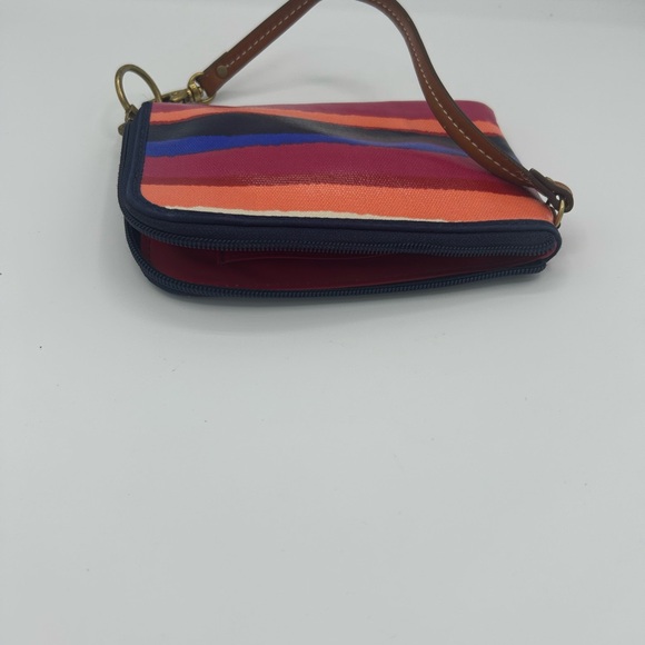 Fossil wristlet zipper pouch purse - Picture 6 of 9